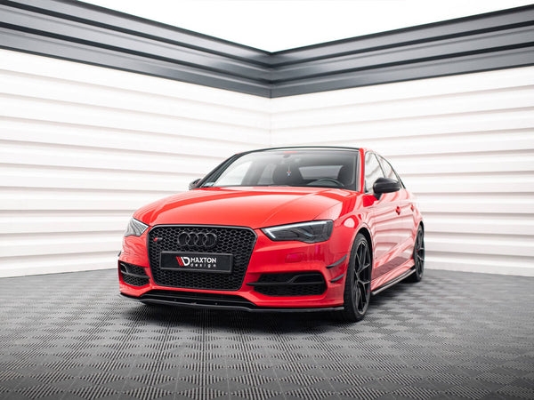 Audi - S3 / A3 S Line 8V Sedan / Cabrio: Maxton Front Bumper Wings (Canards)