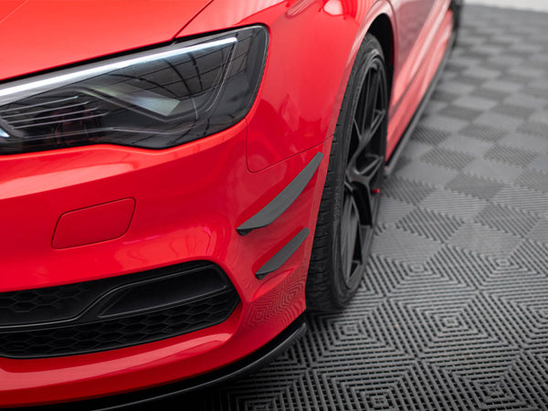 Audi - S3 / A3 S Line 8V Sedan / Cabrio: Maxton Front Bumper Wings (Canards)