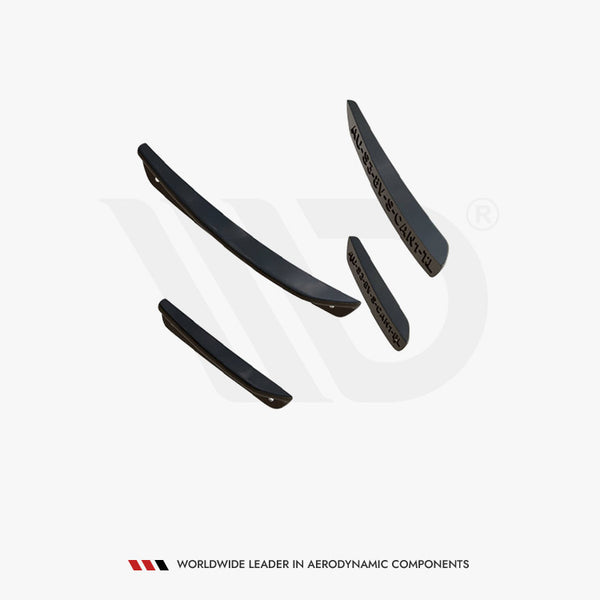 Audi - S3 / A3 S Line 8V Sedan / Cabrio: Maxton Front Bumper Wings (Canards)