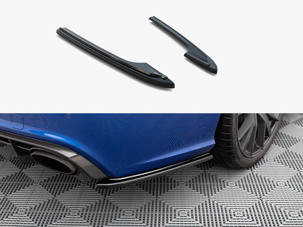 Audi - RS6 C7: Maxton Rear Side Splitters V1