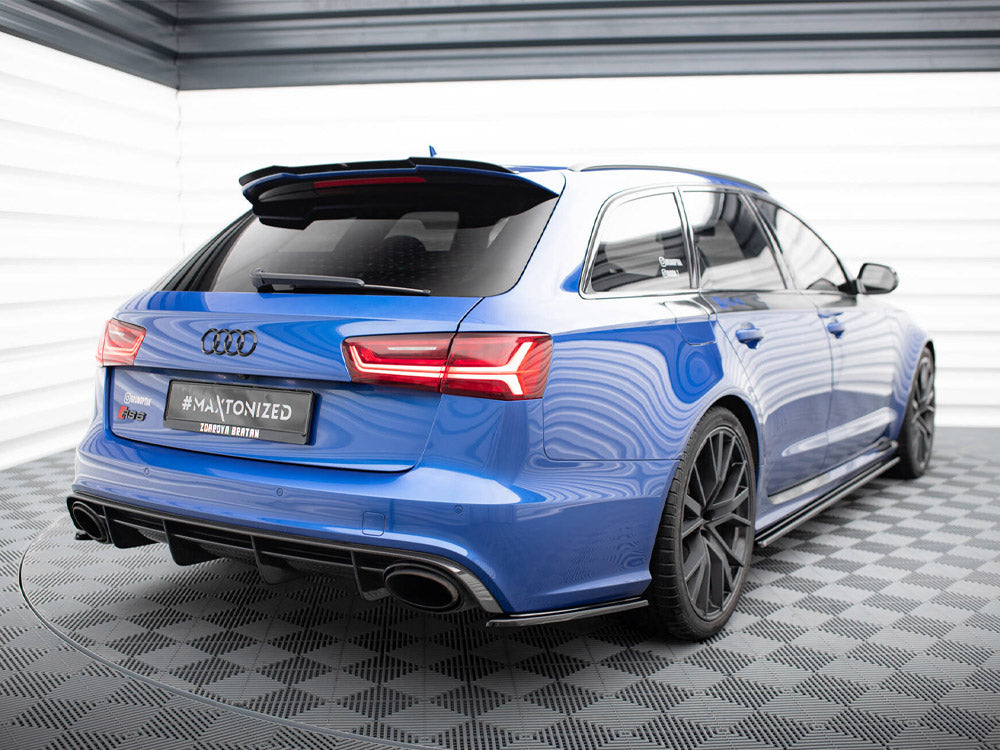 Audi - RS6 C7: Maxton Rear Side Splitters V1