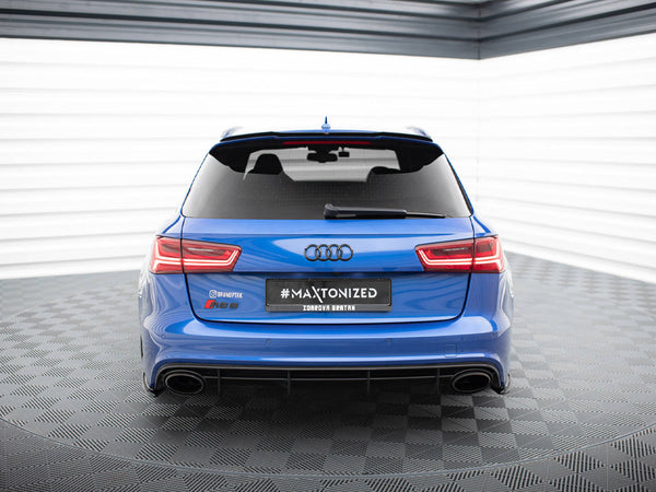 Audi - RS6 C7: Maxton Rear Side Splitters V1