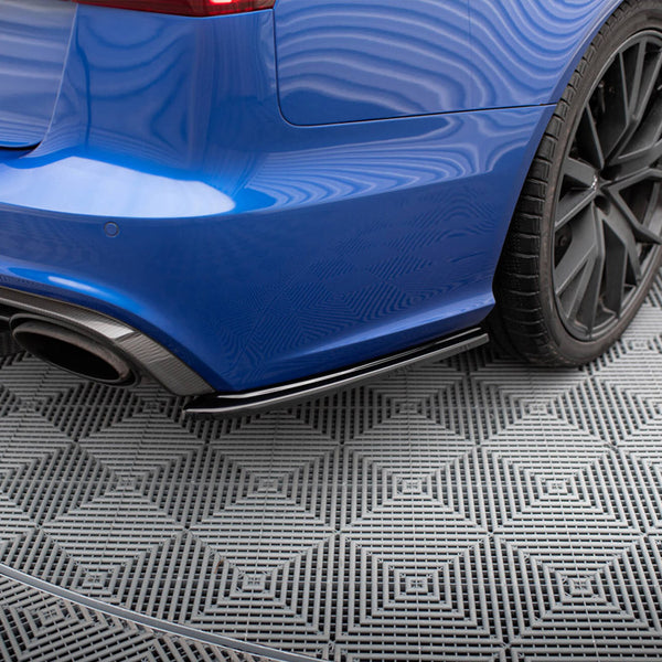 Audi - RS6 C7: Maxton Rear Side Splitters V1
