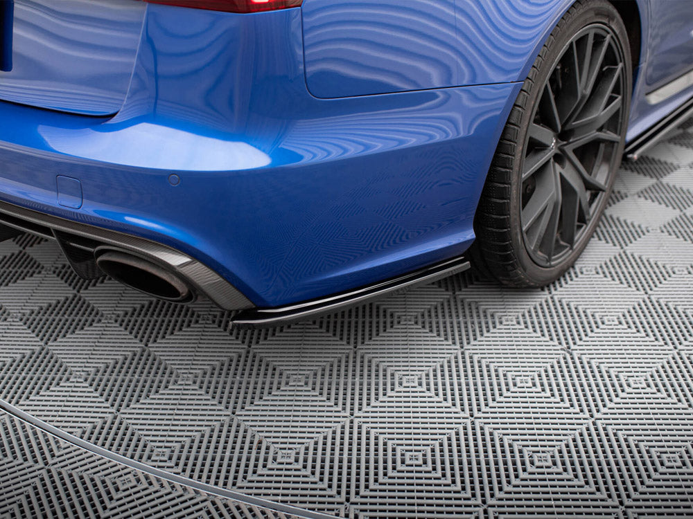Audi - RS6 C7: Maxton Rear Side Splitters V1