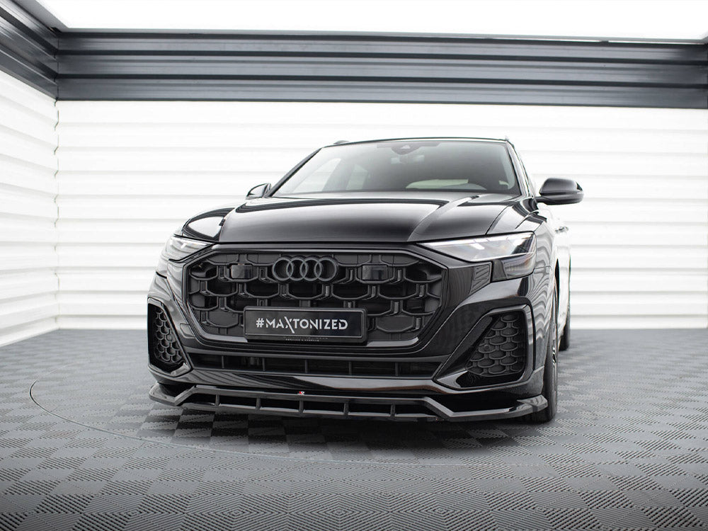 Audi - SQ8 / Q8 S Line MK1 Facelift: Maxton Front Splitter