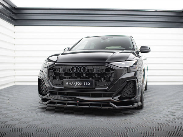 Audi - SQ8 / Q8 S Line MK1 Facelift: Maxton Front Splitter