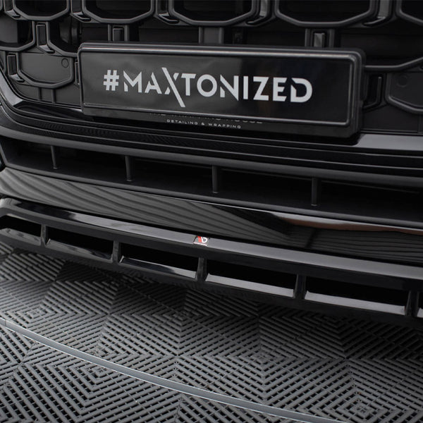 Audi - SQ8 / Q8 S Line MK1 Facelift: Maxton Front Splitter