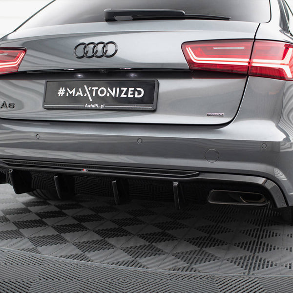 Audi - A6 / A6 C7 S Line / S6 C7 Facelift: Maxton Rear Diffuser V2