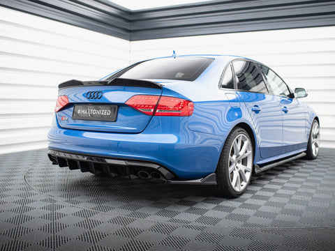 Audi - S4 Sedan B8: Maxton Rear Side Splitters V2