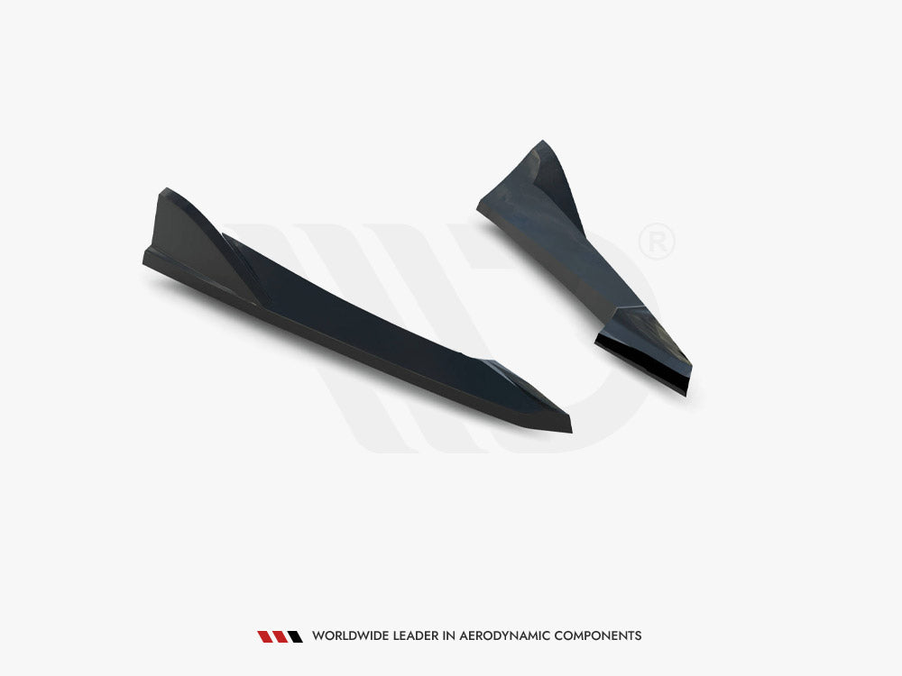 Audi - S4 Sedan B8: Maxton Rear Side Splitters V2