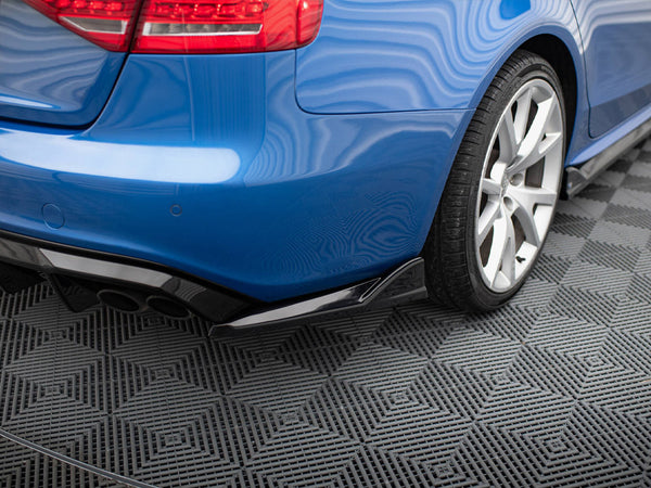 Audi - S4 Sedan B8: Maxton Rear Side Splitters V2