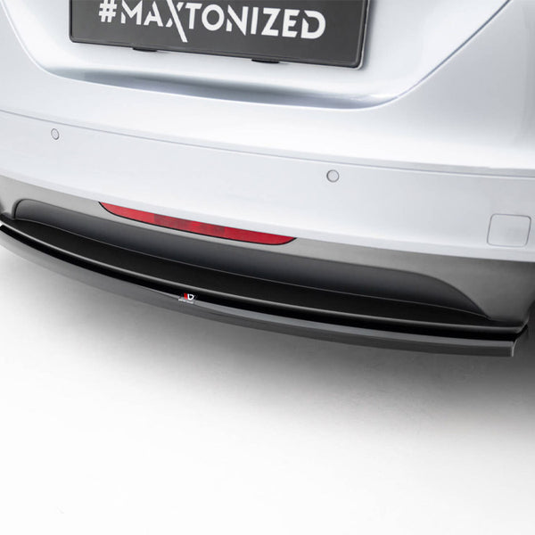 Audi - TT S Line 8J Facelift: Maxton Central Rear Splitter