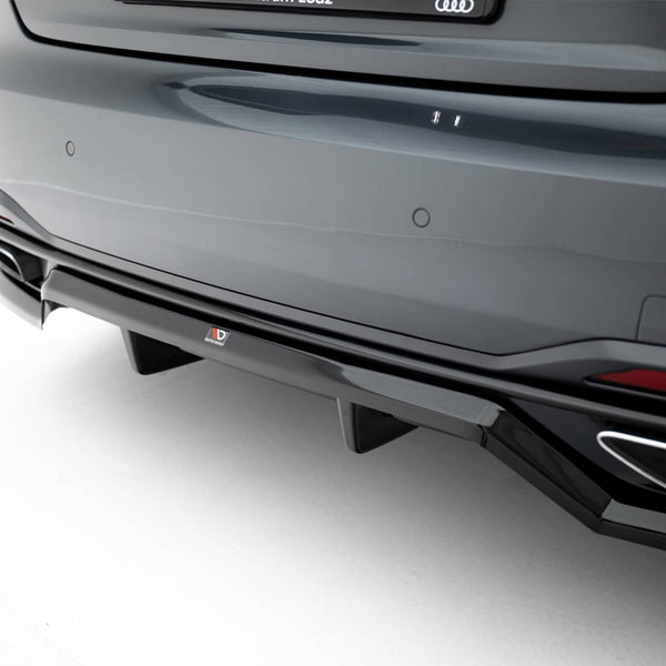 Audi - A5 F5 Facelift: Maxton Rear Splitter (Vertical Bars)