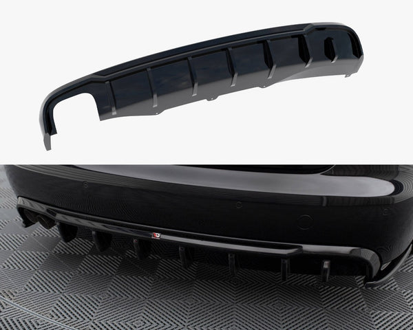 Audi - A4 B8 (Single side dual exhaust version): Maxton Rear Diffuser