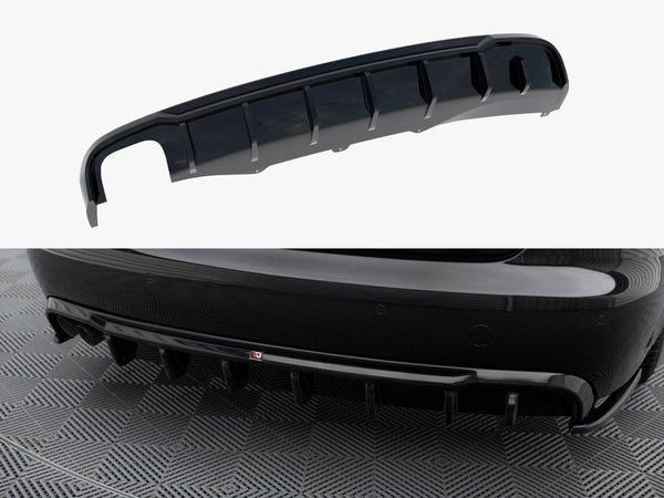 Audi - A4 B8 (Single side dual exhaust version): Maxton Rear Diffuser