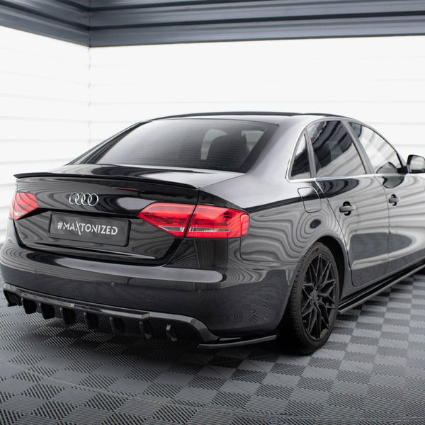 Audi - A4 B8 (Single side dual exhaust version): Maxton Rear Diffuser