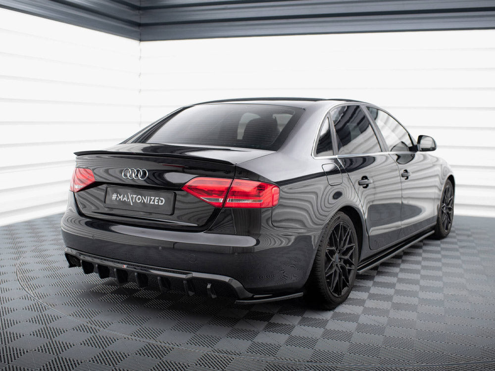 Audi - A4 B8 (Single side dual exhaust version): Maxton Rear Diffuser
