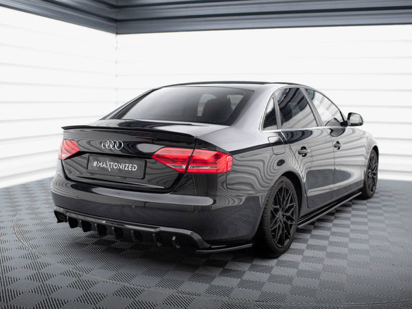 Audi - A4 B8 (Single side dual exhaust version): Maxton Rear Diffuser