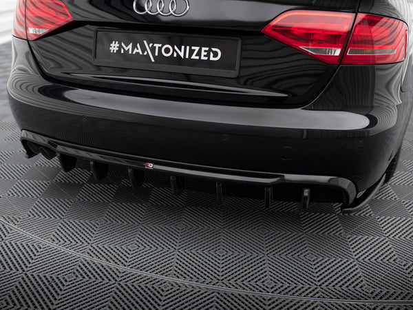 Audi - A4 B8 (Single side dual exhaust version): Maxton Rear Diffuser