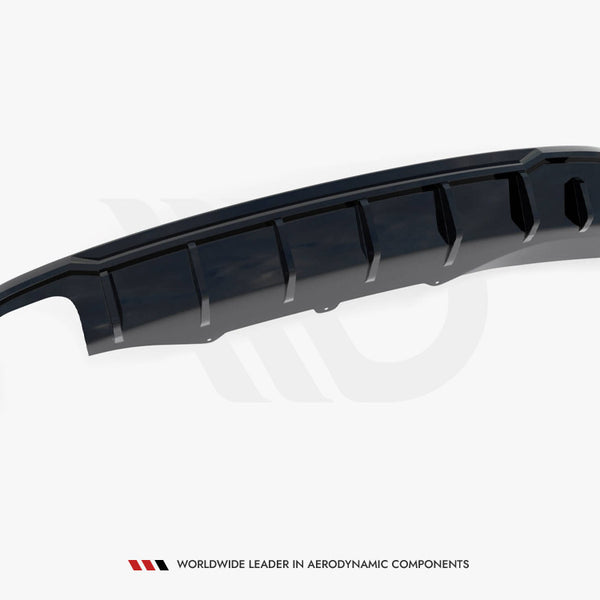 Audi - A4 B8 (Single side dual exhaust version): Maxton Rear Diffuser