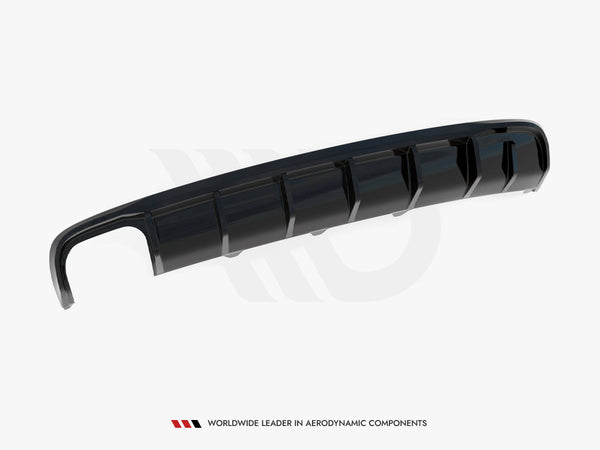 Audi - A4 B8 Facelift (Single side dual exhaust version): Maxton Rear Diffuser