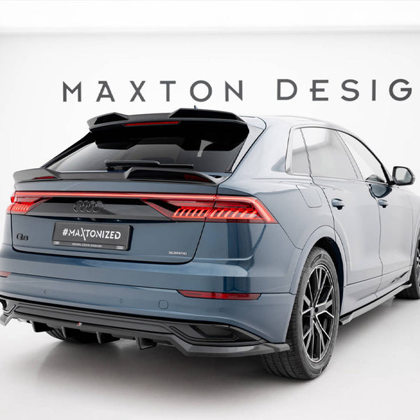 Audi - Q8 MK1: Maxton Rear Splitter (Vertical Bars)