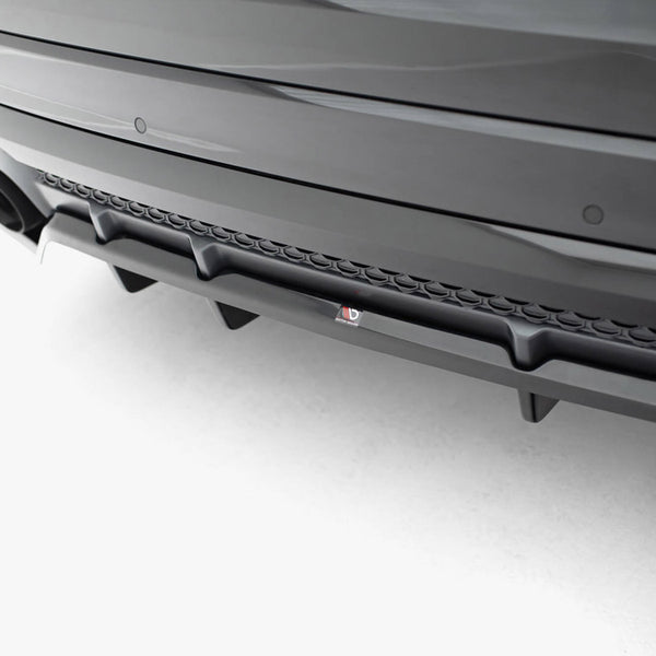 Audi - SQ8 / Q8 S Line MK1 Facelift: Maxton Rear Splitter (Vertical Bars) V2