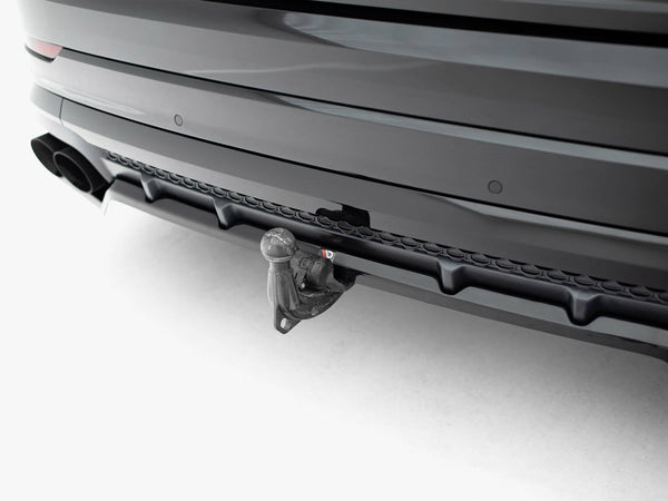 Audi - SQ8 / Q8 S Line MK1 Facelift: Maxton Rear Splitter (Vertical Bars) V2