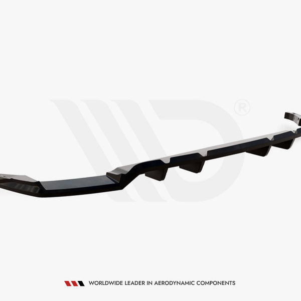 Audi - SQ8 / Q8 S Line MK1 Facelift: Maxton Rear Splitter (Vertical Bars) V2