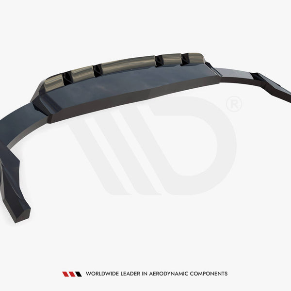 Audi - SQ8 / Q8 S Line MK1 Facelift: Maxton Rear Splitter (Vertical Bars) V2