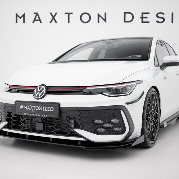 VW - Golf GTI / GTE / R Line MK8 Facelift: Maxton Front Flaps