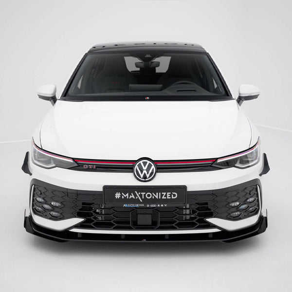 VW - Golf GTI / GTE / R Line MK8 Facelift: Maxton Front Flaps