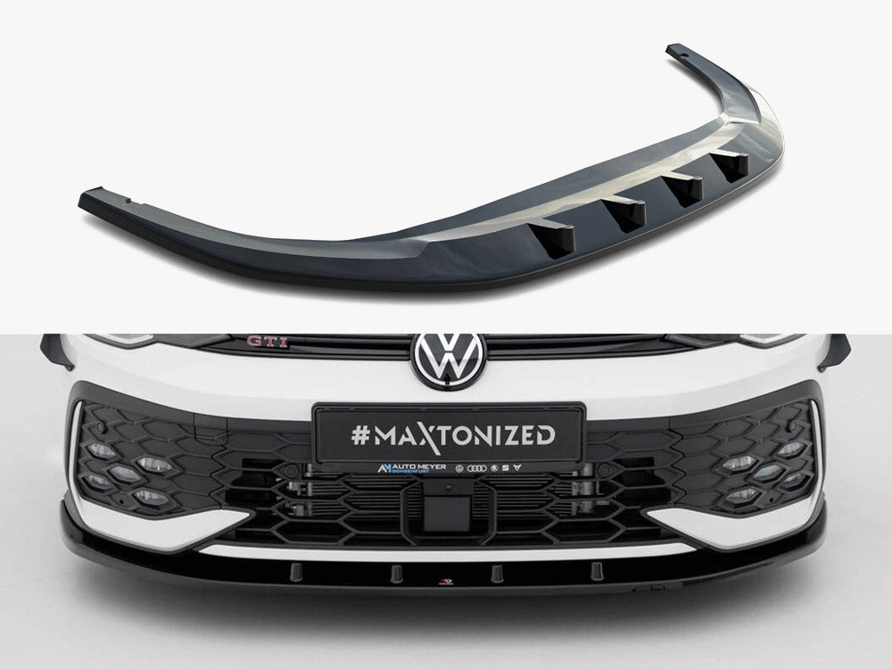 VW - Golf GTI / GTE / R Line MK8 Facelift: Maxton Front Splitter V1