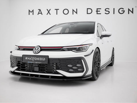 VW - Golf GTI / GTE / R Line MK8 Facelift: Maxton Front Splitter V1