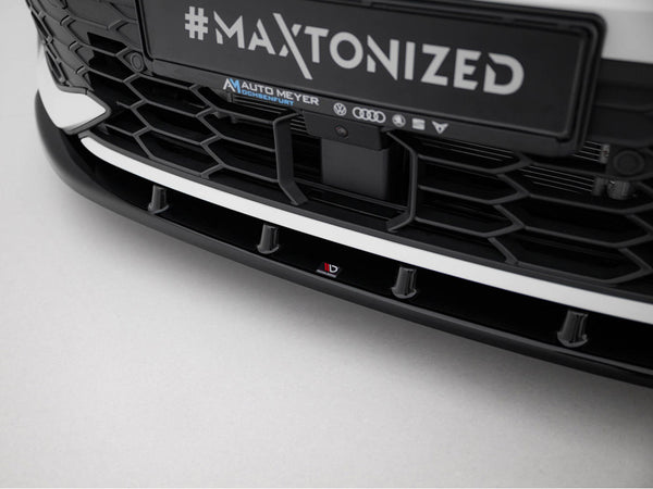 VW - Golf GTI / GTE / R Line MK8 Facelift: Maxton Front Splitter V1