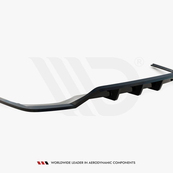 Audi - A4 S Line B9 Facelift: Maxton Rear Splitter (Vertical Bars) V2