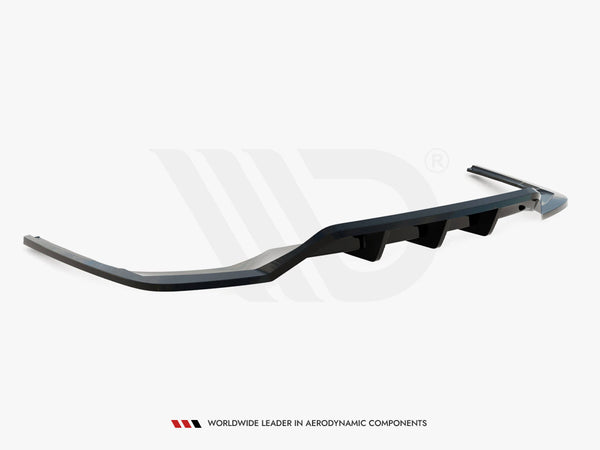 Audi - A4 S Line B9 Facelift: Maxton Rear Splitter (Vertical Bars) V2