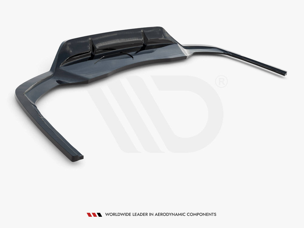 Audi - A4 S Line B9 Facelift: Maxton Rear Splitter (Vertical Bars) V2