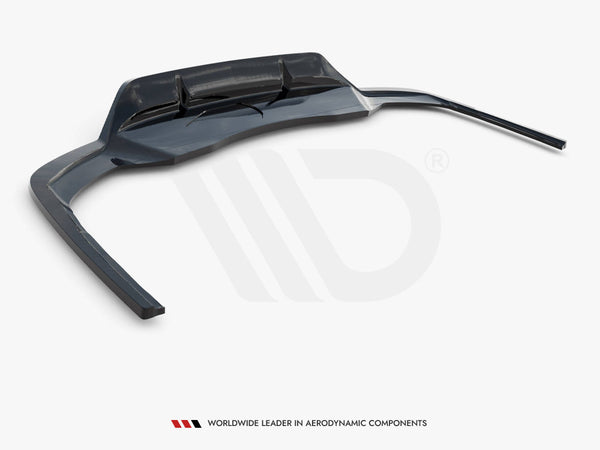 Audi - A4 S Line B9 Facelift: Maxton Rear Splitter (Vertical Bars) V2