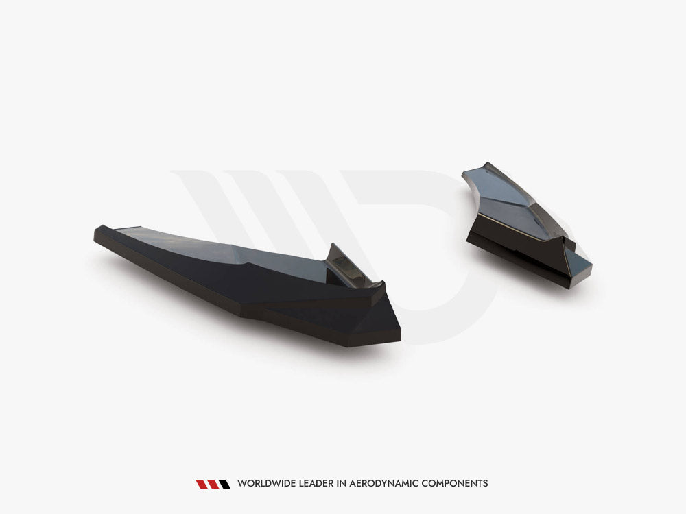 Audi - S3 Sportback Facelift: Maxton Rear Side Splitters V1