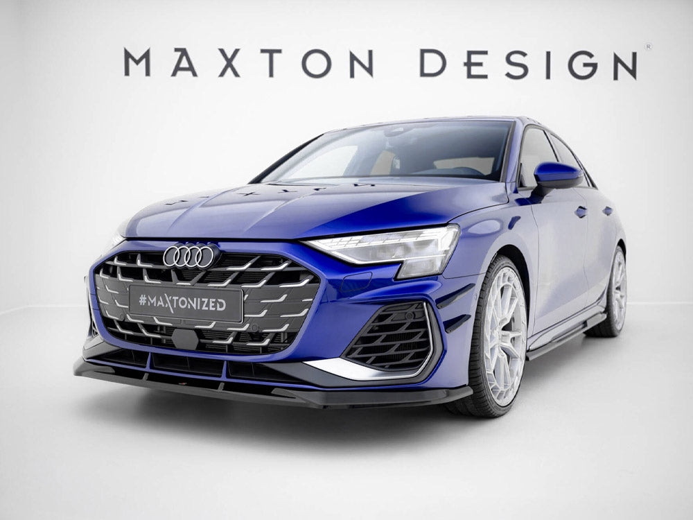Audi - A3 S Line Sedan / S3 Sedan 8Y Facelift: Maxton Front Bumper Wings (Canards)