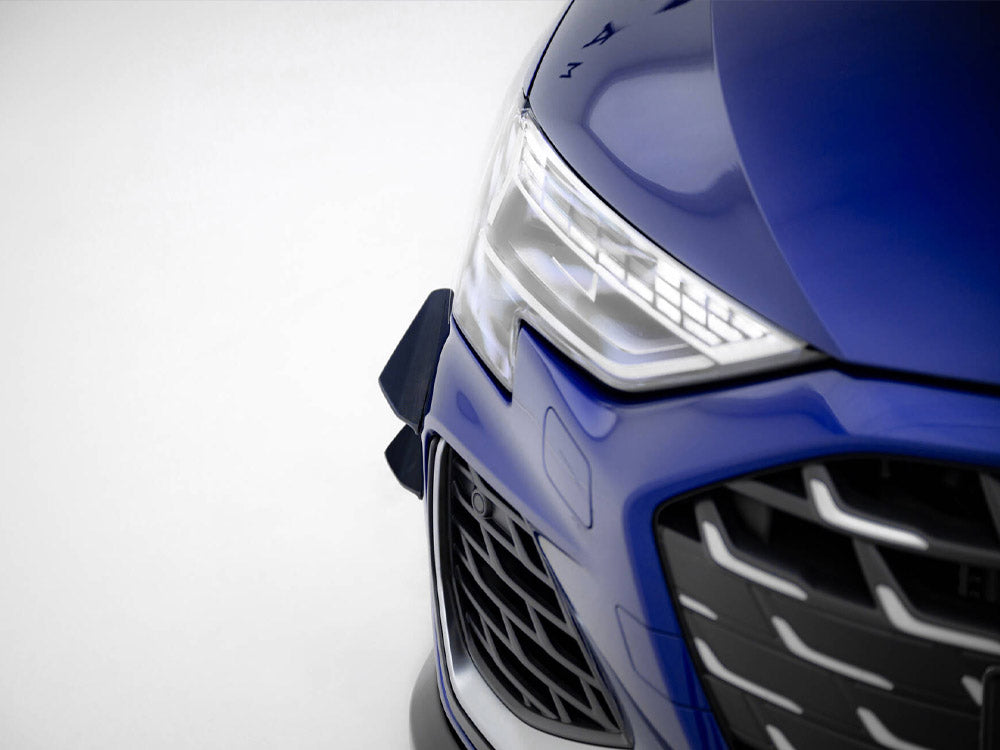 Audi - A3 S Line Sedan / S3 Sedan 8Y Facelift: Maxton Front Bumper Wings (Canards)
