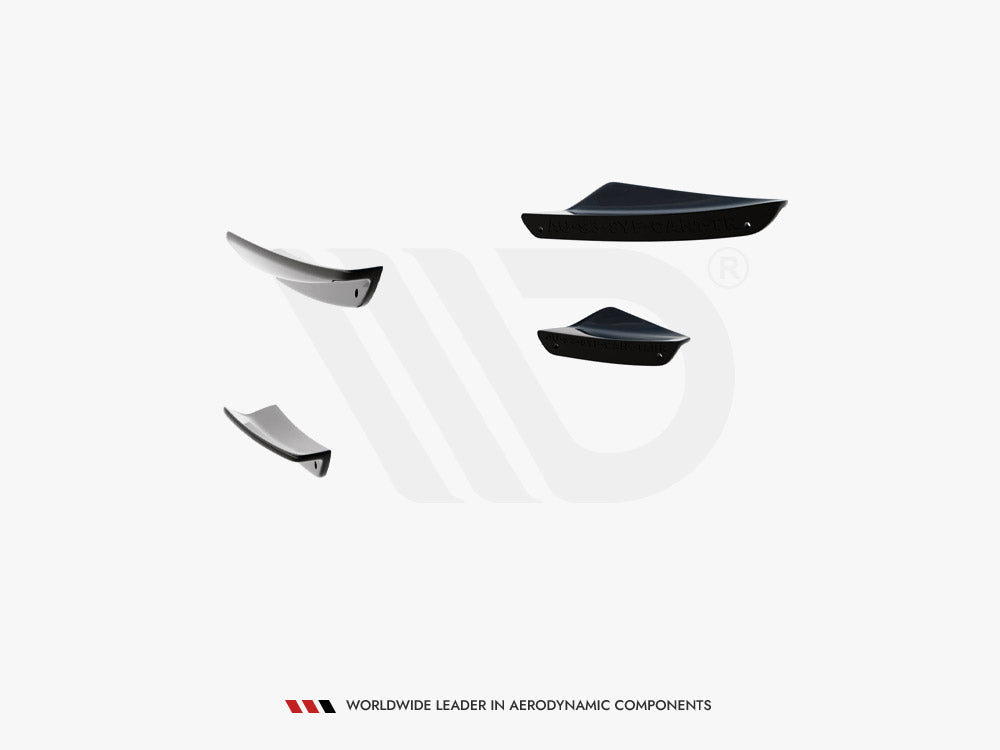 Audi - A3 S Line Sedan / S3 Sedan 8Y Facelift: Maxton Front Bumper Wings (Canards)