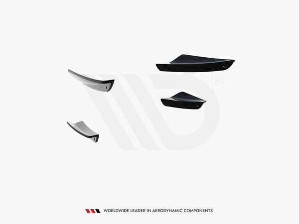 Audi - A3 S Line Sedan / S3 Sedan 8Y Facelift: Maxton Front Bumper Wings (Canards)