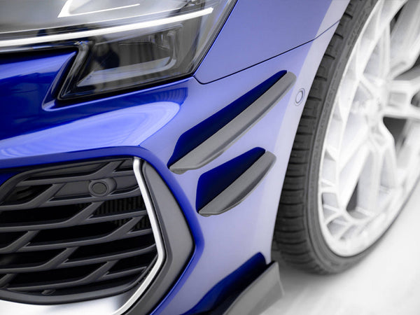 Audi - A3 S Line Sedan / S3 Sedan 8Y Facelift: Maxton Front Bumper Wings (Canards)