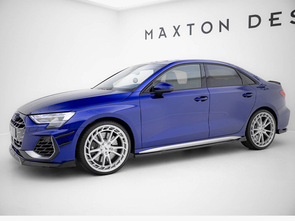 Audi - A3 S Line Sedan / S3 Sedan 8Y Facelift: Maxton Side Skirts V3