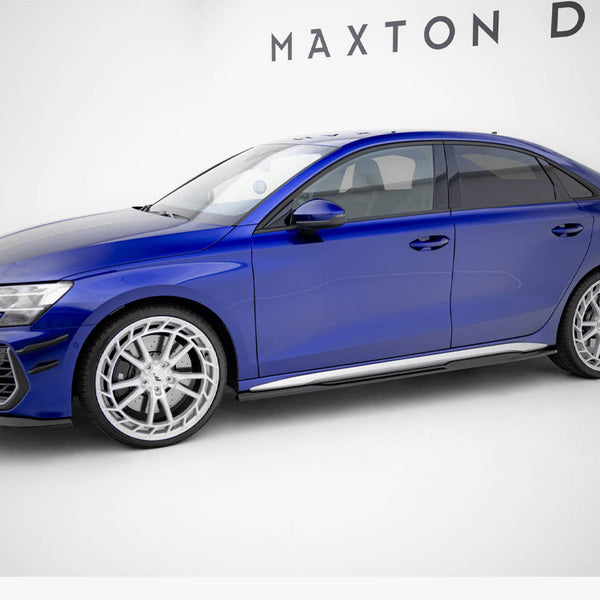 Audi - A3 S Line Sedan / S3 Sedan 8Y Facelift: Maxton Side Skirts V2