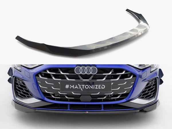 Audi - A3 S Line Sedan / S3 Sedan 8Y Facelift: Maxton Front Splitter V2