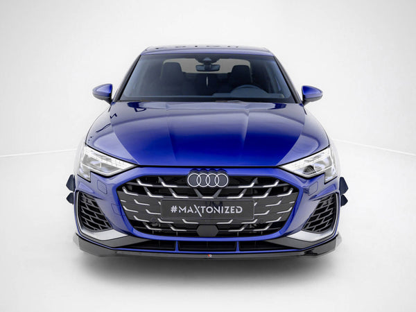 Audi - A3 S Line Sedan / S3 Sedan 8Y Facelift: Maxton Front Splitter V2