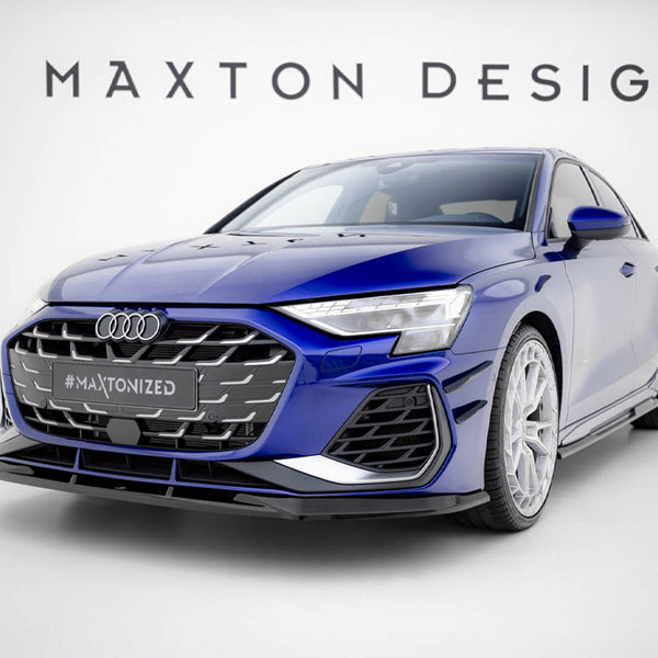 Audi - A3 S Line Sedan / S3 Sedan 8Y Facelift: Maxton Front Splitter V1